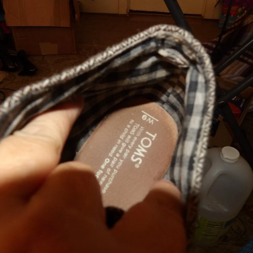 Toms Laced Wedge Sneaker Boots Sz 6M - Picture 9 of 9